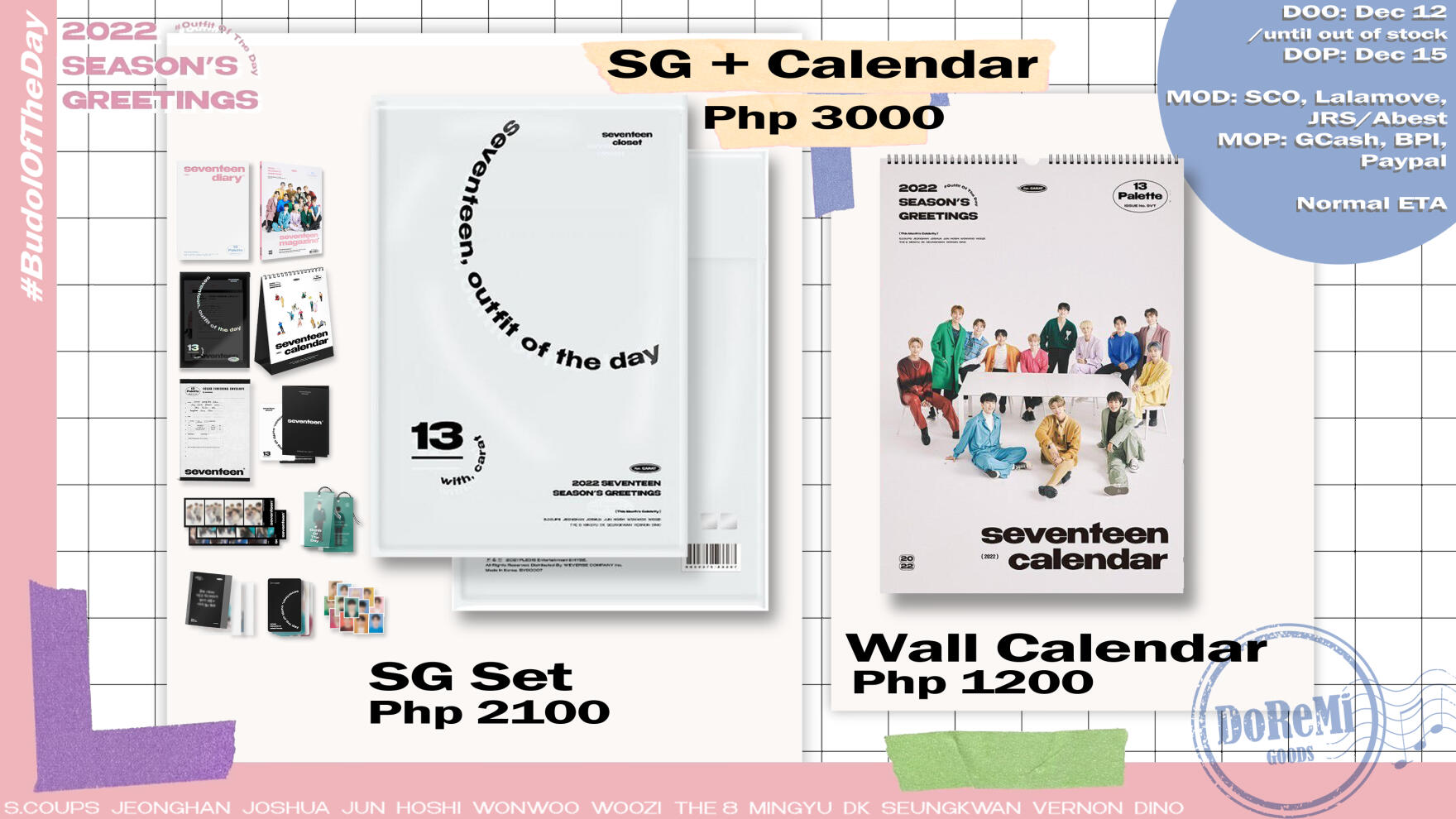 Poster for Selling Official Merch